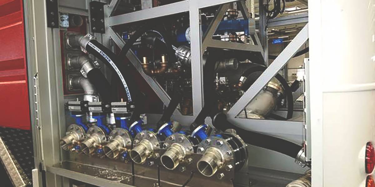 OMAL高壓球閥在消防車上的應用